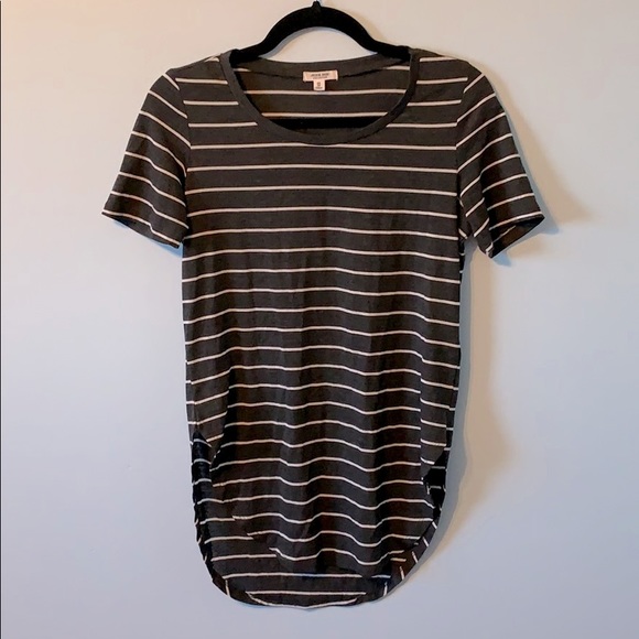 2 for 15! Striped Tunic T-Shirt - Picture 1 of 4